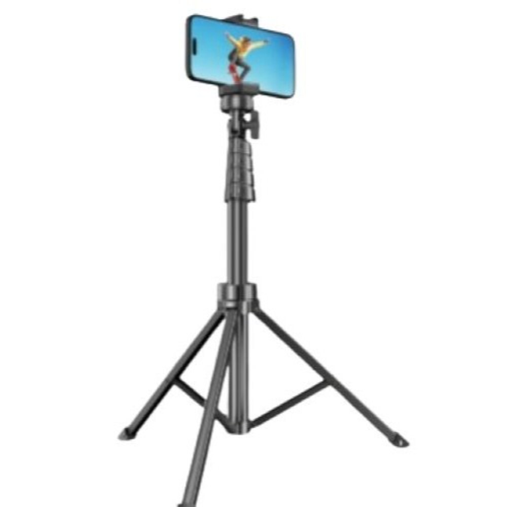 62" Phone Tripod & Selfie Stick, Extendable Cell‎ Phone Tripod Stand - Open Box
